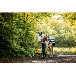 Couvre-reins polaire Horseware Newmarket Marine witney Bleu marine Couvre-reins polaire Horseware Newmarket Marine witney Bleu marine