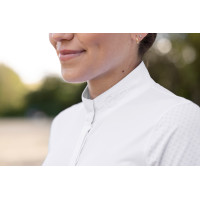 Polo de compétition Covalliero femme Blanc Polo de compétition Covalliero femme Blanc