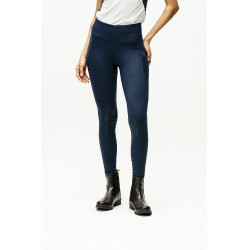 Legging d'équitation Horseware Formfit grip genoux Marine Bleu marine