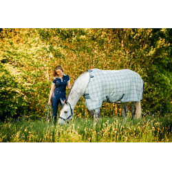 Licol et longe Horseware Newmarket Marine witney Bleu marine