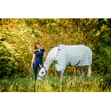 Licol et longe Horseware Newmarket Marine witney Bleu marine