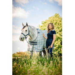 Licol et longe Horseware Newmarket Marine witney Bleu marine