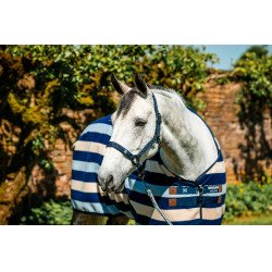 Licol et longe Horseware Newmarket Marine witney Bleu marine
