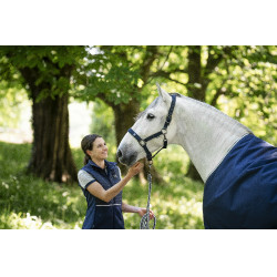Halster en touw Horseware Newmarket Marine witney Marineblauw