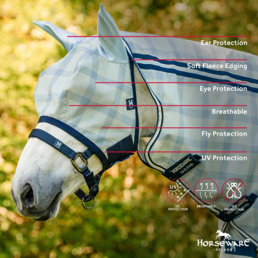 Masques anti-mouches Horseware Newmarket Masques anti-mouches Horseware Newmarket