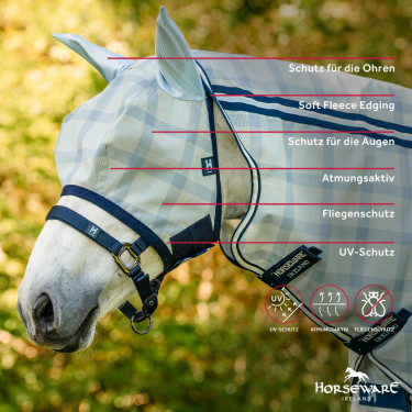 Masques anti-mouches Horseware Newmarket Masques anti-mouches Horseware Newmarket