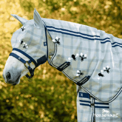 Horseware Newmarket vliegenmaskers Marine witney Marineblauw Horseware Newmarket vliegenmaskers Marine witney Marineblauw