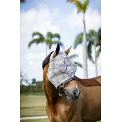 Masques anti-mouches Horseware Newmarket sans oreilles Charbon de bois witney Gris