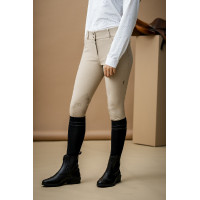 Pantalon Horseware AA Aria patch genoux taille mi haute Beige Pantalon Horseware AA Aria patch genoux taille mi haute Beige