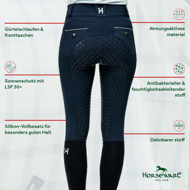 Pantalon Horseware Newmarket taille haute full seat Pantalon Horseware Newmarket taille haute full seat