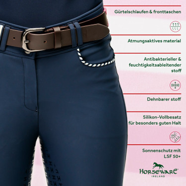 Pantalon Horseware Newmarket taille haute full seat Pantalon Horseware Newmarket taille haute full seat
