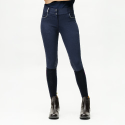 Horseware Newmarket broek middelhoge taille kniegreep Marine / marine Blauw