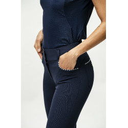 Horseware Newmarket broek middelhoge taille kniegreep Marine / marine Blauw