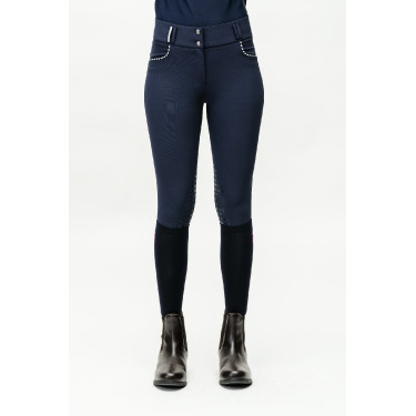 Pantalon Horseware Newmarket taille mi haute grip genoux Pantalon Horseware Newmarket taille mi haute grip genoux