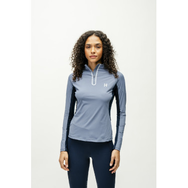 Polo 1/4 rits Horseware Stamina lange mouwen Polo 1/4 rits Horseware Stamina lange mouwen