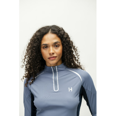 Polo 1/4 rits Horseware Stamina lange mouwen Polo 1/4 rits Horseware Stamina lange mouwen
