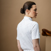 Polo de concours Horseware AA Elena manches courtes Blanc Polo de concours Horseware AA Elena manches courtes Blanc