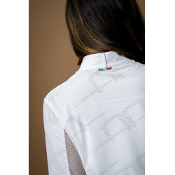 Polo de concours Horseware AA Elena manches longues Blanc Polo de concours Horseware AA Elena manches longues Blanc