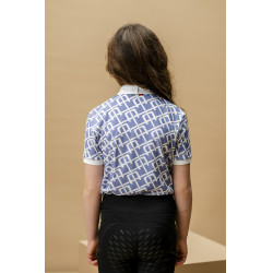 Polo Horseware AA Kinderen Zanara Siciliaans blauw