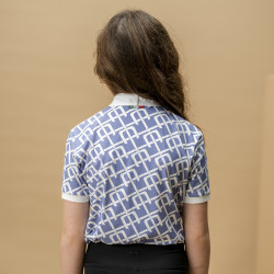 Polo Horseware AA Kinderen Zanara Siciliaans blauw