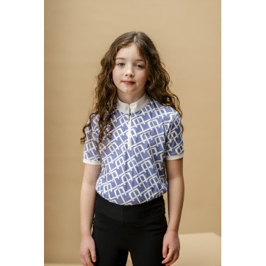 Polo Horseware AA Kinderen Zanara Siciliaans blauw