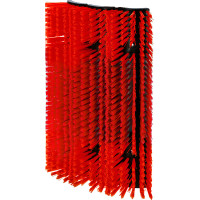 Brosse flexible Covalliero Rouge