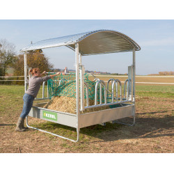 Cadre Kerbl filet à foin Métal galvanisé Cadre Kerbl filet à foin Métal galvanisé