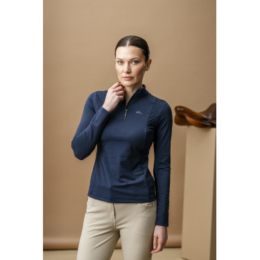 Polo Horseware AA Sofia Sunshirt Marine Marineblauw Polo Horseware AA Sofia Sunshirt Marine Marineblauw