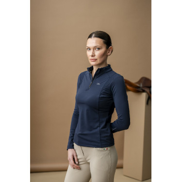 Polo Horseware AA Sofia Sunshirt Marine Marineblauw Polo Horseware AA Sofia Sunshirt Marine Marineblauw