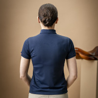 Polo Horseware AA Tech Quarter Gia Marine Bleu marine Polo Horseware AA Tech Quarter Gia Marine Bleu marine