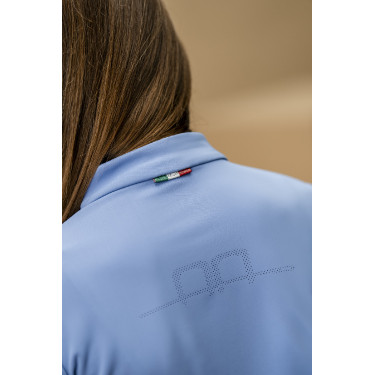 Polo Horseware Kinderen AA Sofia Zonnebloes Siciliaans blauw