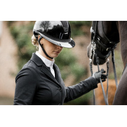 Veste de concours Horseware AA Platinium Motion Flex Pro Noir Veste de concours Horseware AA Platinium Motion Flex Pro Noir