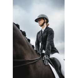 Veste de concours Horseware AA Platinium Motion Flex Pro Noir Veste de concours Horseware AA Platinium Motion Flex Pro Noir