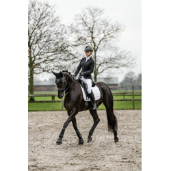 Veste de concours Horseware AA Platinium Motion Flex Pro Noir Veste de concours Horseware AA Platinium Motion Flex Pro Noir