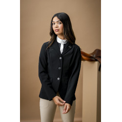 Veste de concours Horseware AA Platinium Motion Flex Pro Noir Veste de concours Horseware AA Platinium Motion Flex Pro Noir
