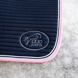 Tapis Jump'In Balthazar Marine / rose Bleu