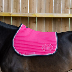 Jump'In Balthazar zadeldek Fuchsia / marineblauw Roze Jump'In Balthazar zadeldek Fuchsia / marineblauw Roze