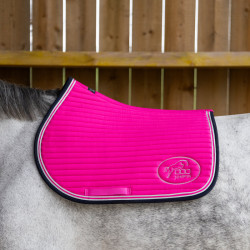 Jump'In Balthazar zadeldek Fuchsia / marineblauw Roze Jump'In Balthazar zadeldek Fuchsia / marineblauw Roze