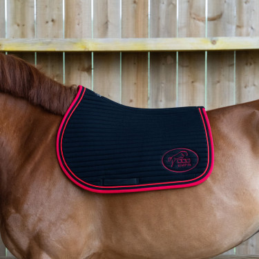 Tapis Jump'In Balthazar Noir / rouge