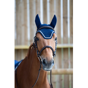 Bonnet Jump'In Balthazar Marine / lurex Bleu marine