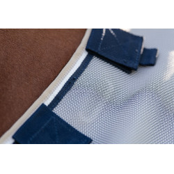 Vliegendeken Horseware Rambo Protector Fieldsafe Zilver / marine