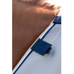 Vliegendeken Horseware Rambo Protector Fieldsafe Zilver / marine