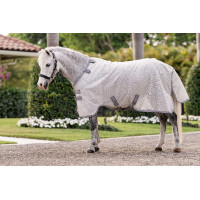 Vliegendeken Horseware Amigo Bug Rug Pony Zilver / titaniumgrijs / zilver