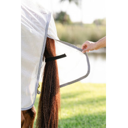 Vliegendeken Horseware Amigo Bug Rug Pony Zilver / titaniumgrijs / zilver