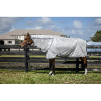 Chemise anti-mouches Horseware Amigo Bug Rug Plus Argent / gris titanium / argent Chemise anti-mouches Horseware Amigo Bug Rug Plus Argent / gris titanium / argent