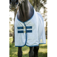 Chemise anti-mouches Horseware Amigo Bug Rug Argent / gris titanium / argent Chemise anti-mouches Horseware Amigo Bug Rug Argent / gris titanium / argent