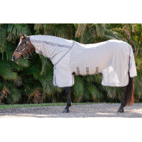 Chemise anti-mouches Horseware Amigo Bug Buster Argent / gris titanium / argent Chemise anti-mouches Horseware Amigo Bug Buster Argent / gris titanium / argent
