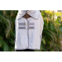 Chemise anti-mouches Horseware Amigo Bug Buster Argent / gris titanium / argent Chemise anti-mouches Horseware Amigo Bug Buster Argent / gris titanium / argent