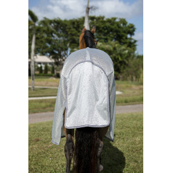 Chemise anti-mouches Horseware Amigo Bug Buster Argent / gris titanium / argent Chemise anti-mouches Horseware Amigo Bug Buster Argent / gris titanium / argent
