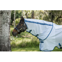 Chemise anti-mouches Horseware Amigo Bug Rug XL Plus Bleu azure / marine / bleu électrique Chemise anti-mouches Horseware Amigo Bug Rug XL Plus Bleu azure / marine / bleu électrique
